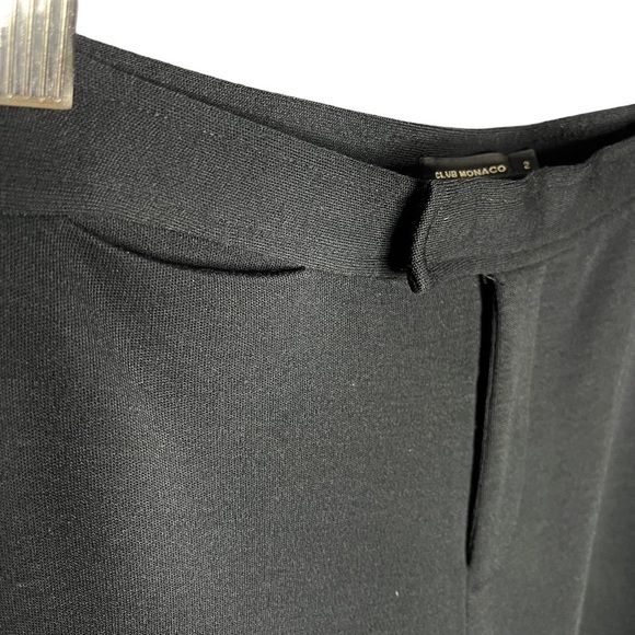 Club Monaco 100% Wool knit comfort pants women’s Sz 2 - Picture 3 of 6
